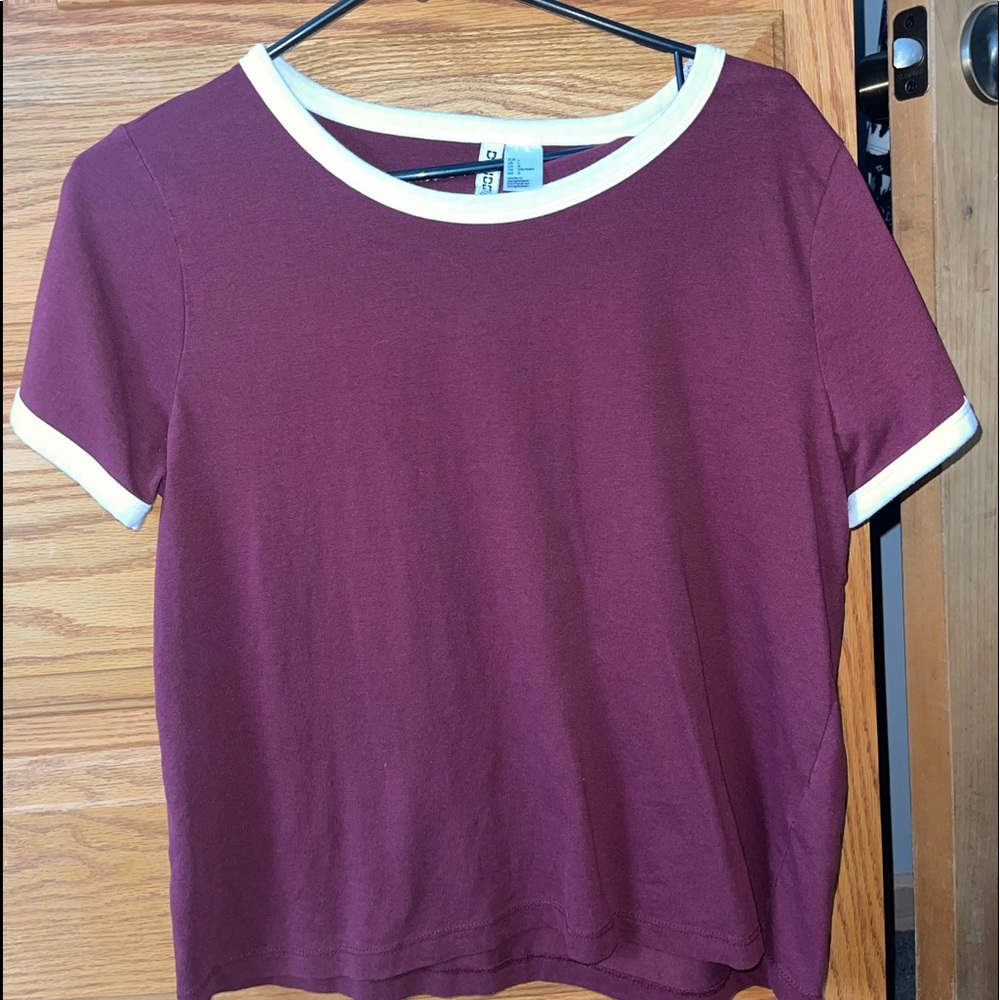 Divided Crop Top